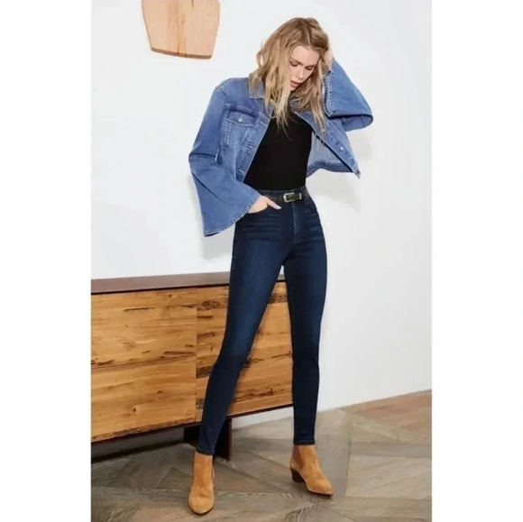 Joe’s Jeans The Charlie High-Rise Skinny Ankle Jeans in Sundown(29) - Picture 2 of 12